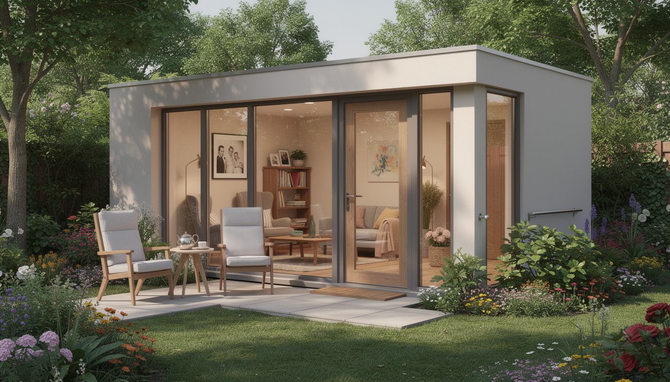 découvrez notre guide complet pour aménager un studio de jardin confortable et indépendant, spécialement conçu pour les seniors.