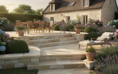 Terrasses en pierre naturelle à Caen : conseils et idées pour un aménagement réussi
